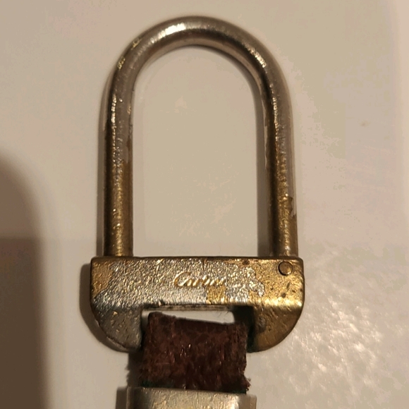 Cartier logo key chain leather - Picture 3 of 6